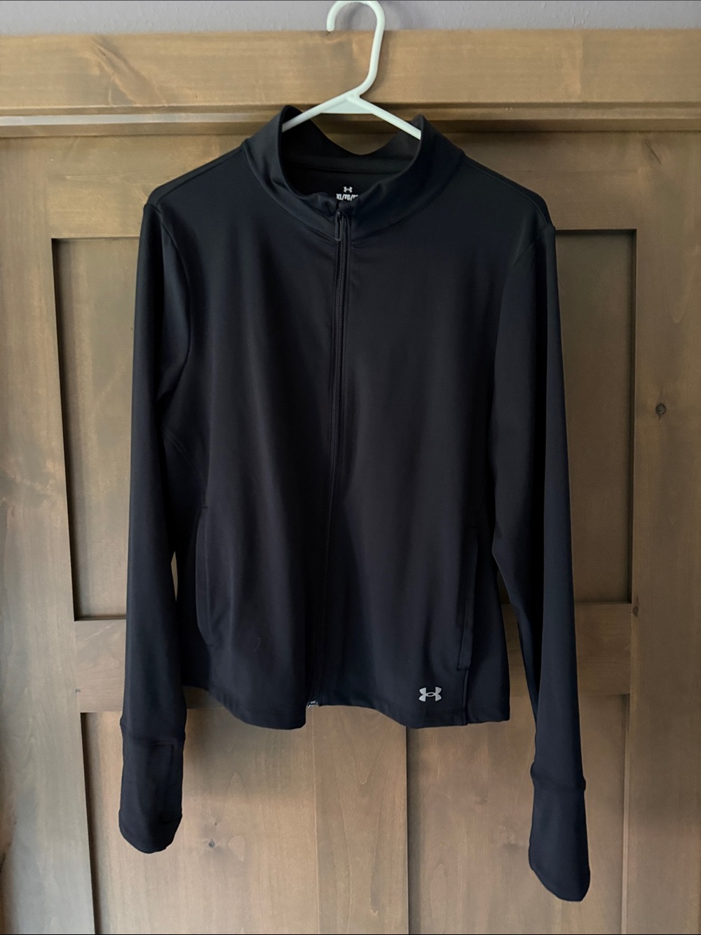 Under Armour Black Lightweight Full-Zip Utility Jacket